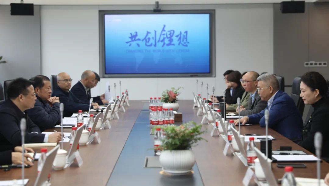 四川天府新区党工委书记周先毅一行开年首访tyc86太阳集团锂业