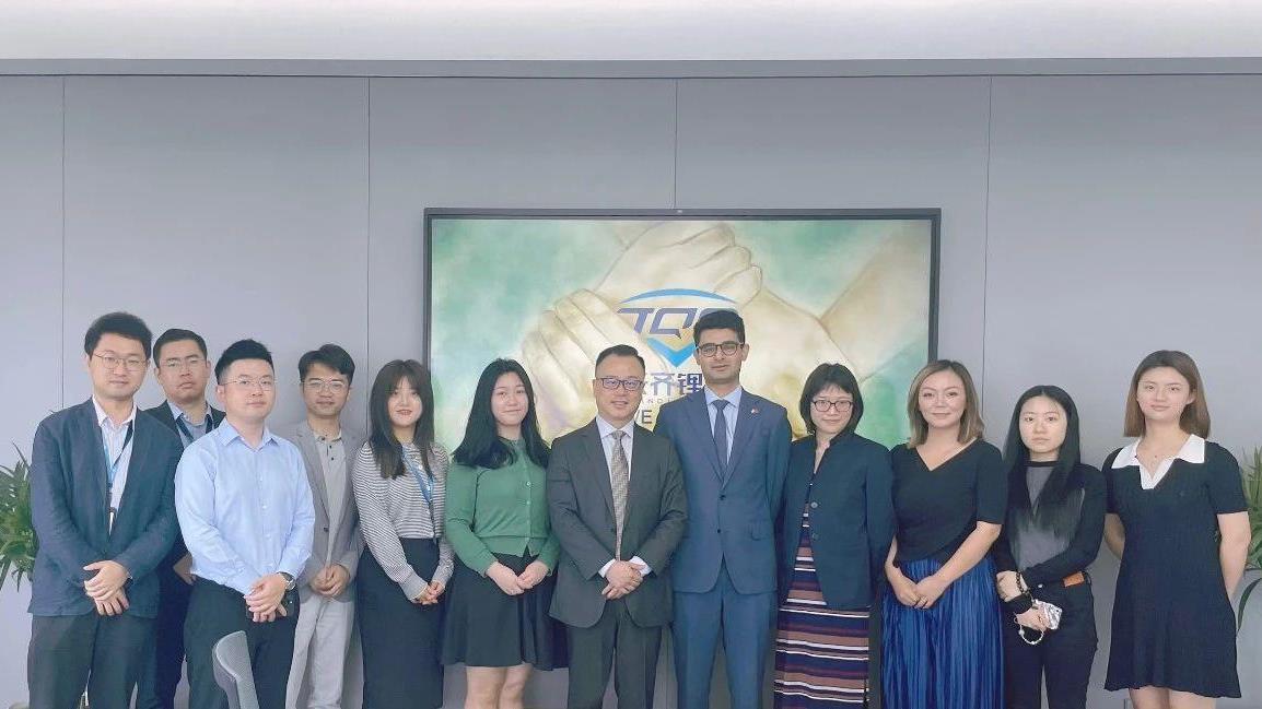 英国驻沉庆总领事馆及中国英国商会西南办公室一行到访tyc86太阳集团锂业