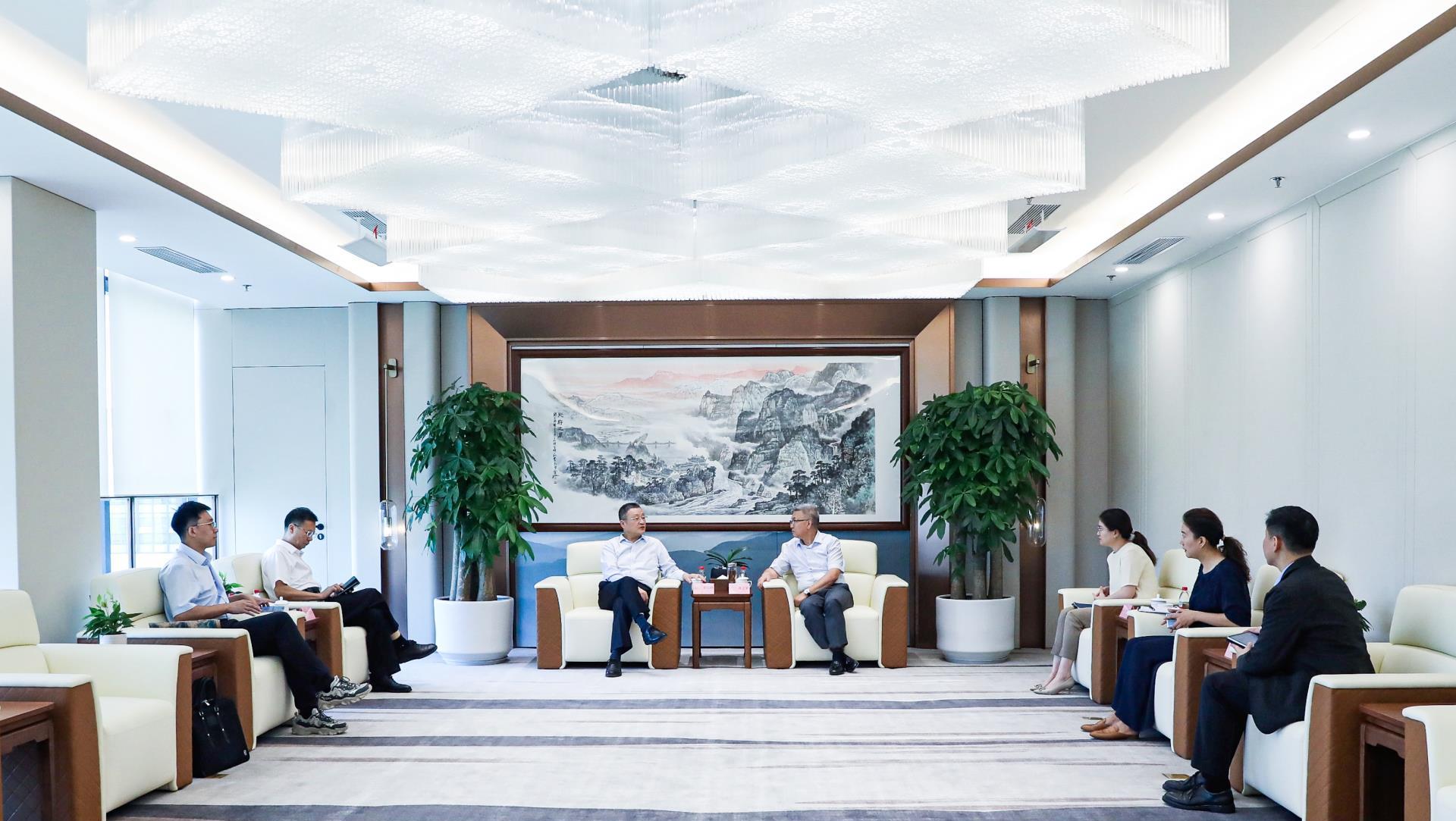 中国有色金属工业协会党委书记、会长葛红林一行光临tyc86太阳集团锂业调研调查