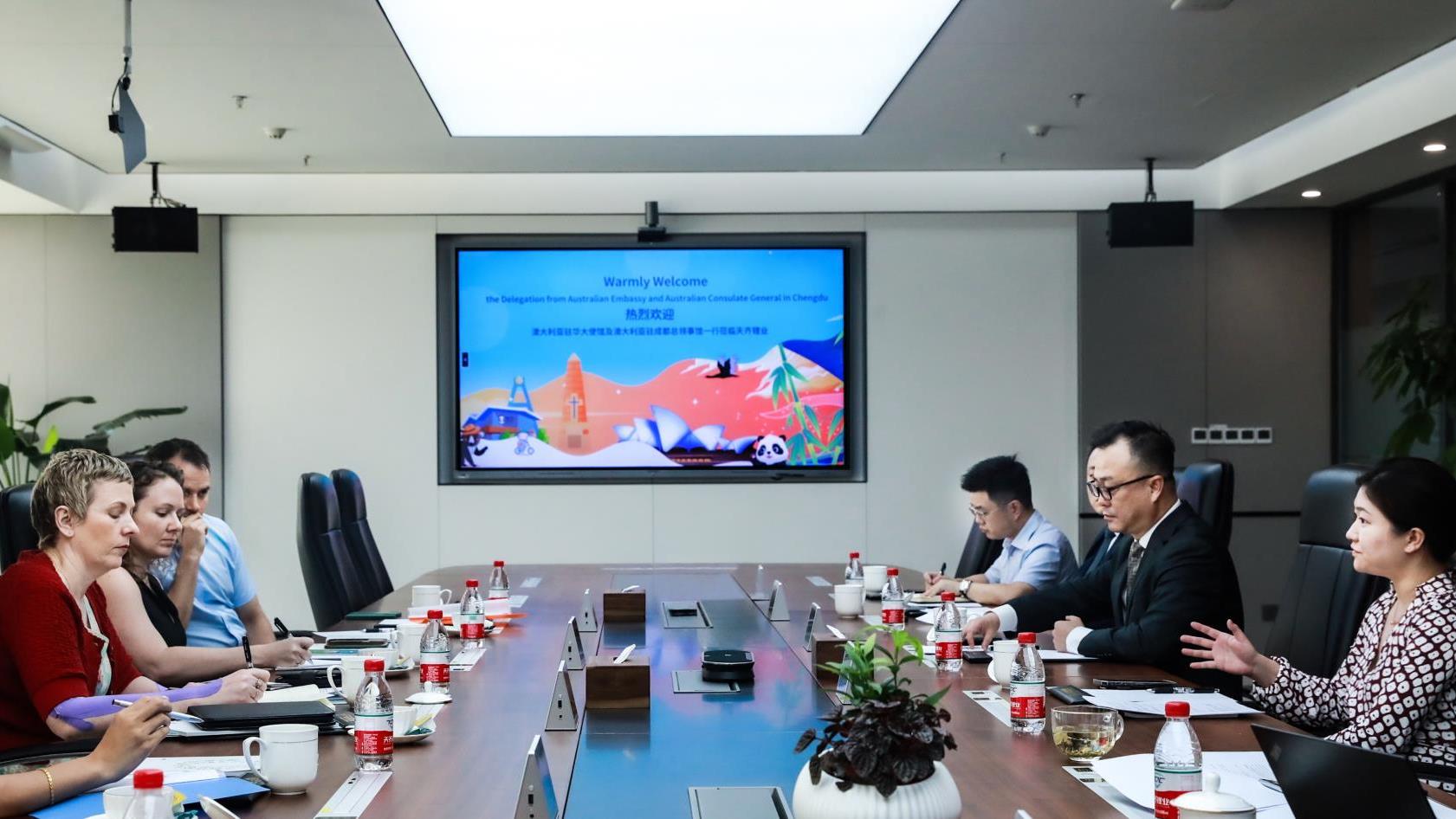 澳大利亚驻成都总领事邵美珍一行到访tyc86太阳集团锂业