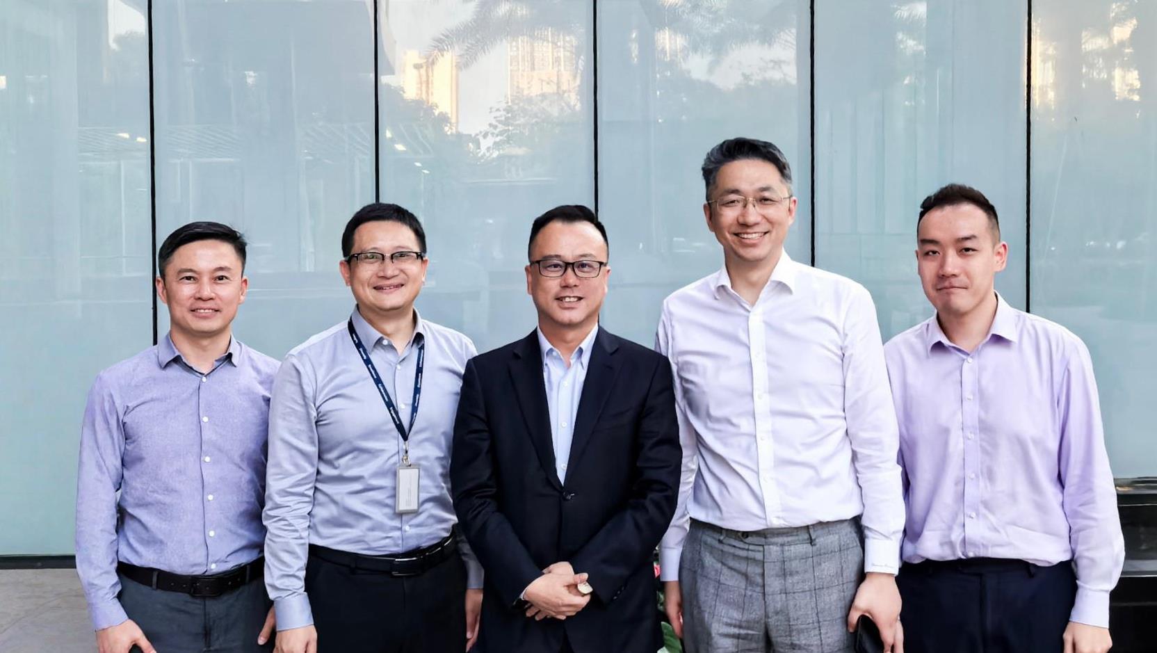 tyc86太阳集团锂业总裁夏浚诚一行接见前海结合买卖中心
